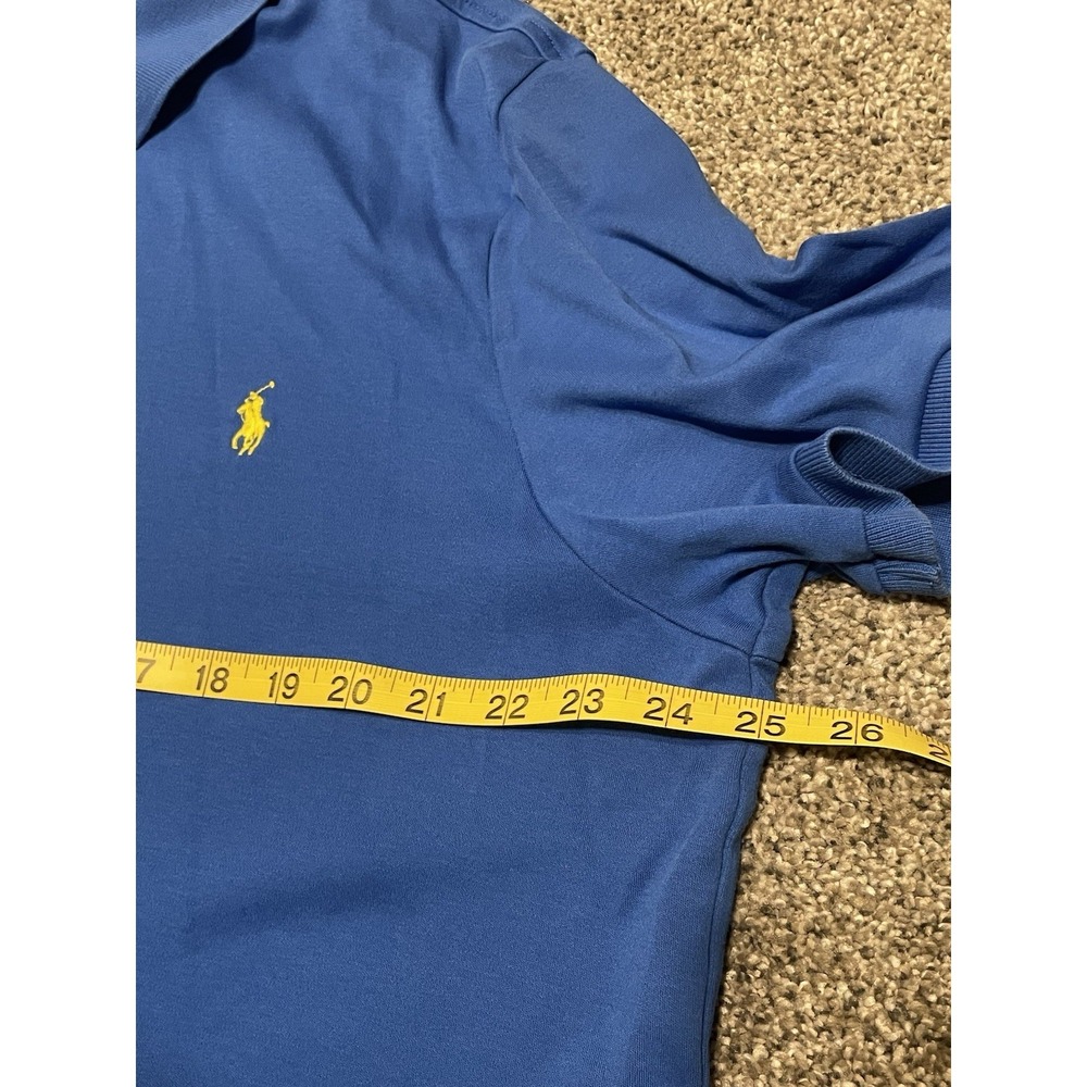 Polo Ralph Lauren Polo Men's XXL Blue Short Sleeve‎ Preppy Cotton Pony Logo - Picture 5 of 6